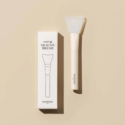SKINFOOD Wash Off Silicone Brush | Korean Skincare Tool