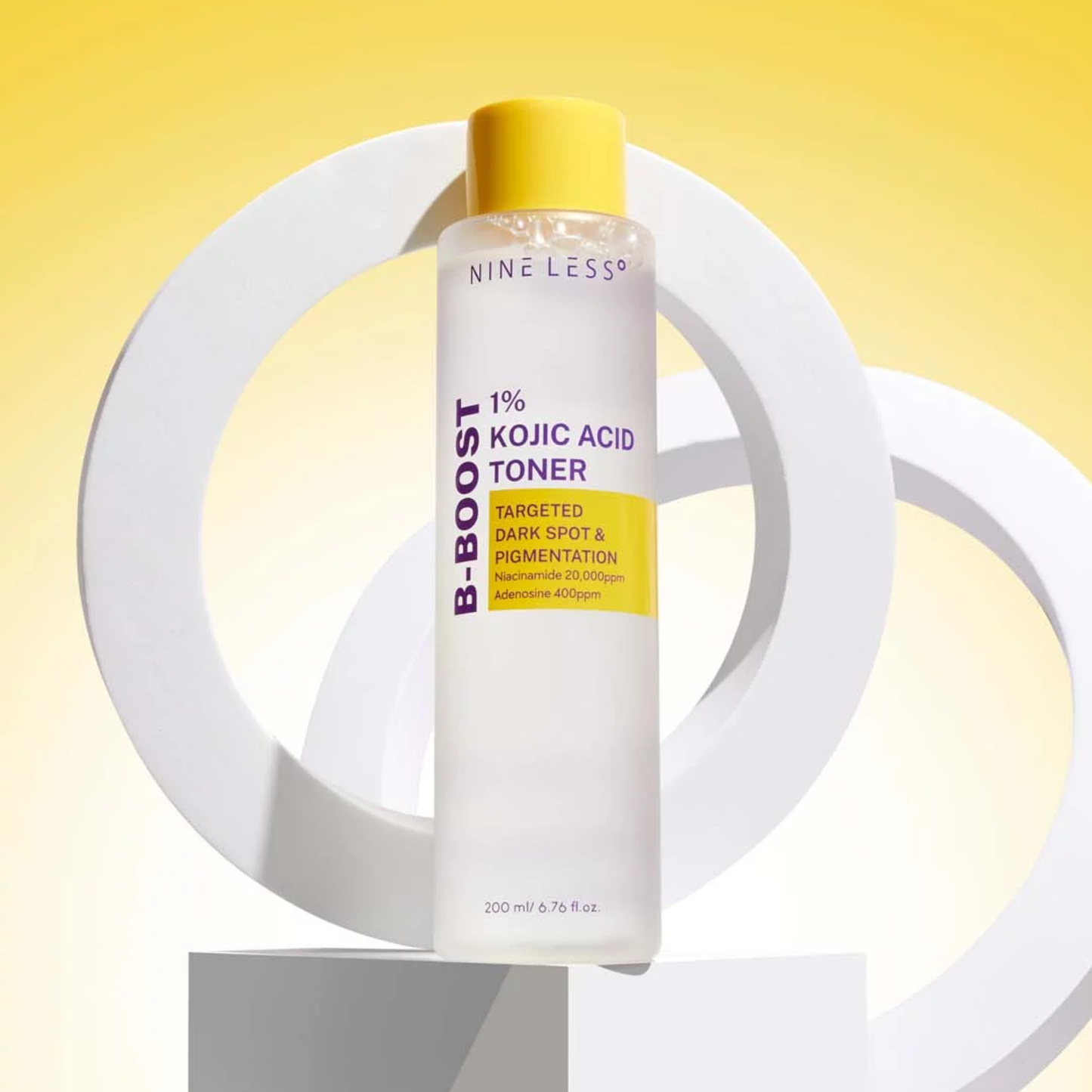 NINELESS – B-Boost 1% Kojic Acid Toner 200ml | Korean Skincare