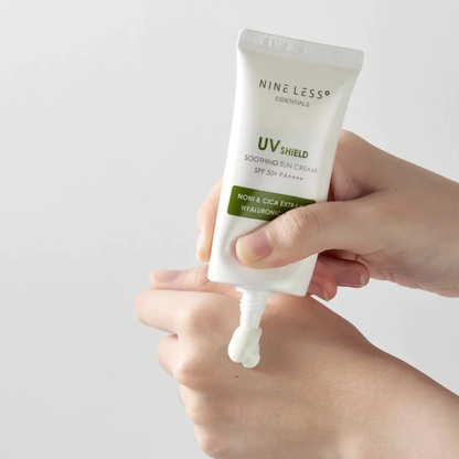 NINELESS Essentials UV Shield Soothing Sun Cream 50ml – Korean Skincare Australia