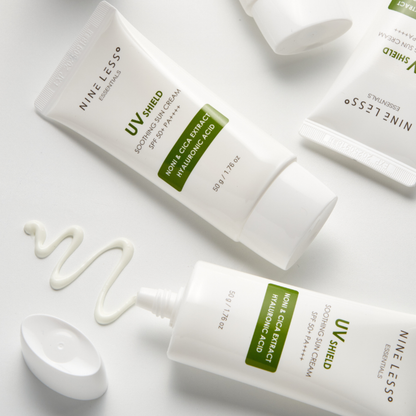 NINELESS Essentials UV Shield Soothing Sun Cream 50ml – Korean Skincare Australia