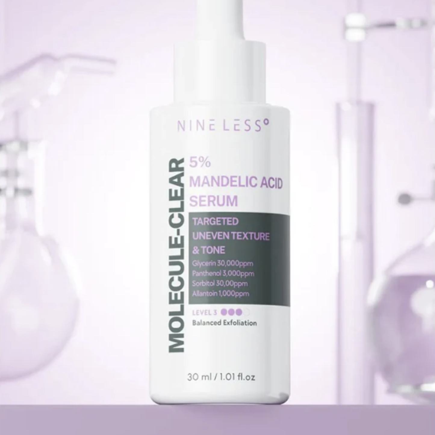 NINELESS Molecule-Clear 5% Mandelic Acid Serum 30ml – Korean Skincare Australia