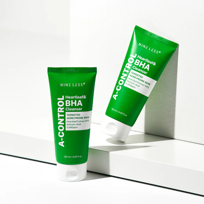 NINELESS A-Control Heartleaf & BHA Cleanser Mini – Korean Skincare Australia