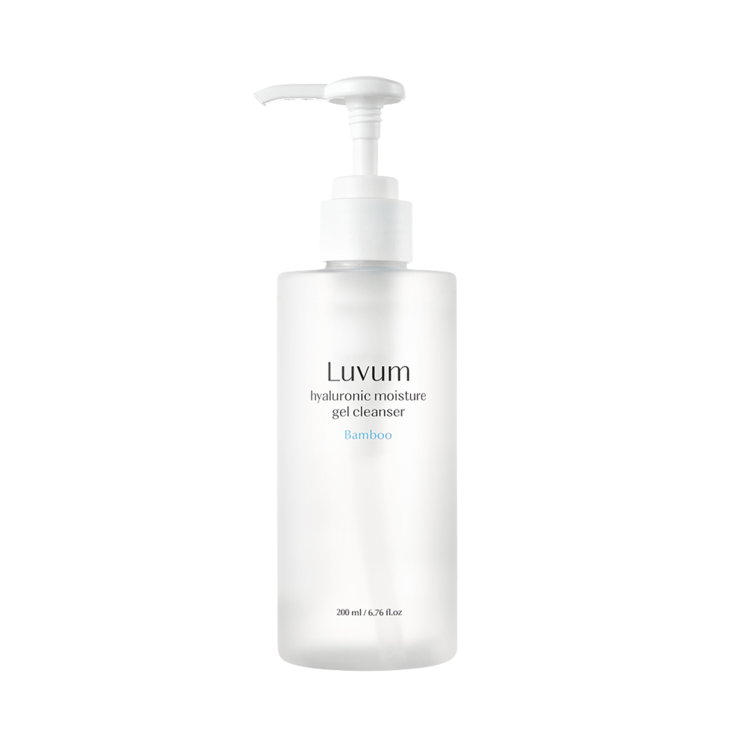 LUVUM Bamboo Hyaluronic Moisture Gel Cleanser Korean Skincare Australia