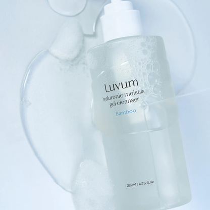 LUVUM Bamboo Hyaluronic Moisture Gel Cleanser Korean Skincare Australia