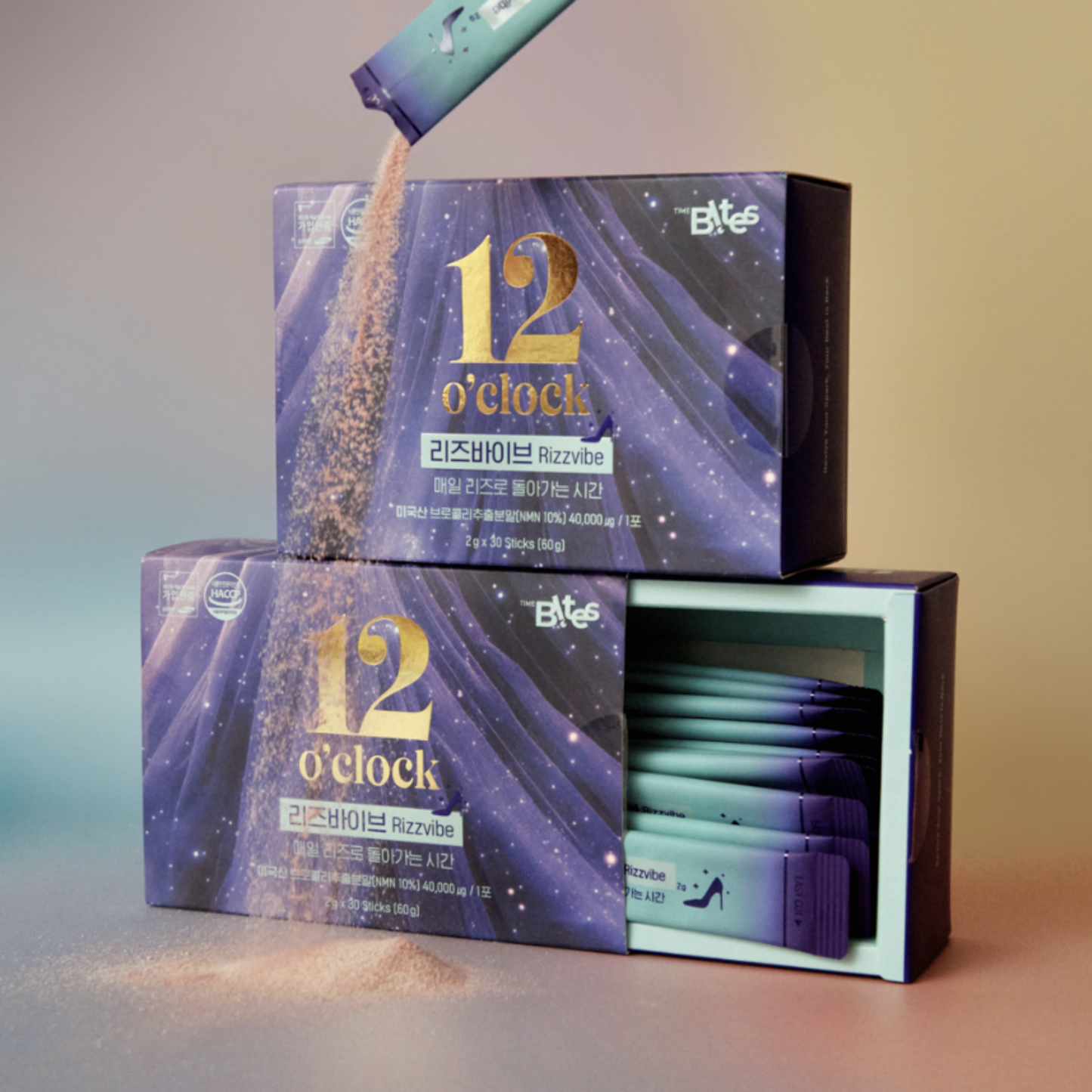 12o’clock – Rizzvibe (NMN & Vitality Blend) | Korean Inner Beauty