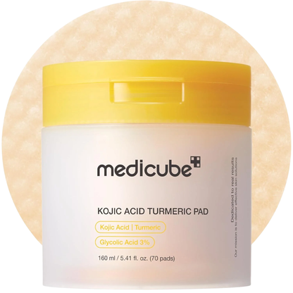 Medicube Kojic Acid Turmeric Pad 70 Pads