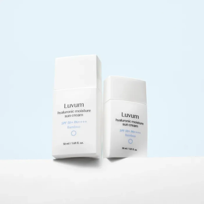 Luvum Bamboo Hyaluronic Moisture Sun Cream SPF50+ PA++++ 30ml – Korean Skincare Australia