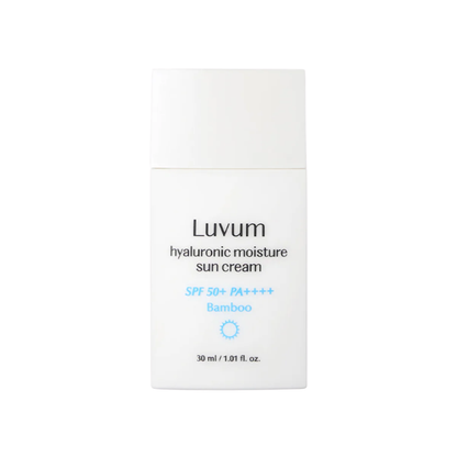 Luvum Bamboo Hyaluronic Moisture Sun Cream SPF50+ PA++++ 30ml – Korean Skincare Australia
