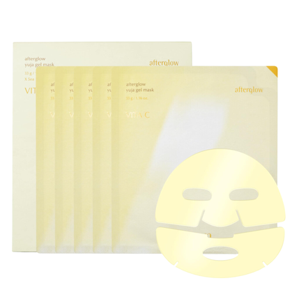 LUVUM Afterglow Yuja Gel Mask 5pcs – Korean Skincare Australia
