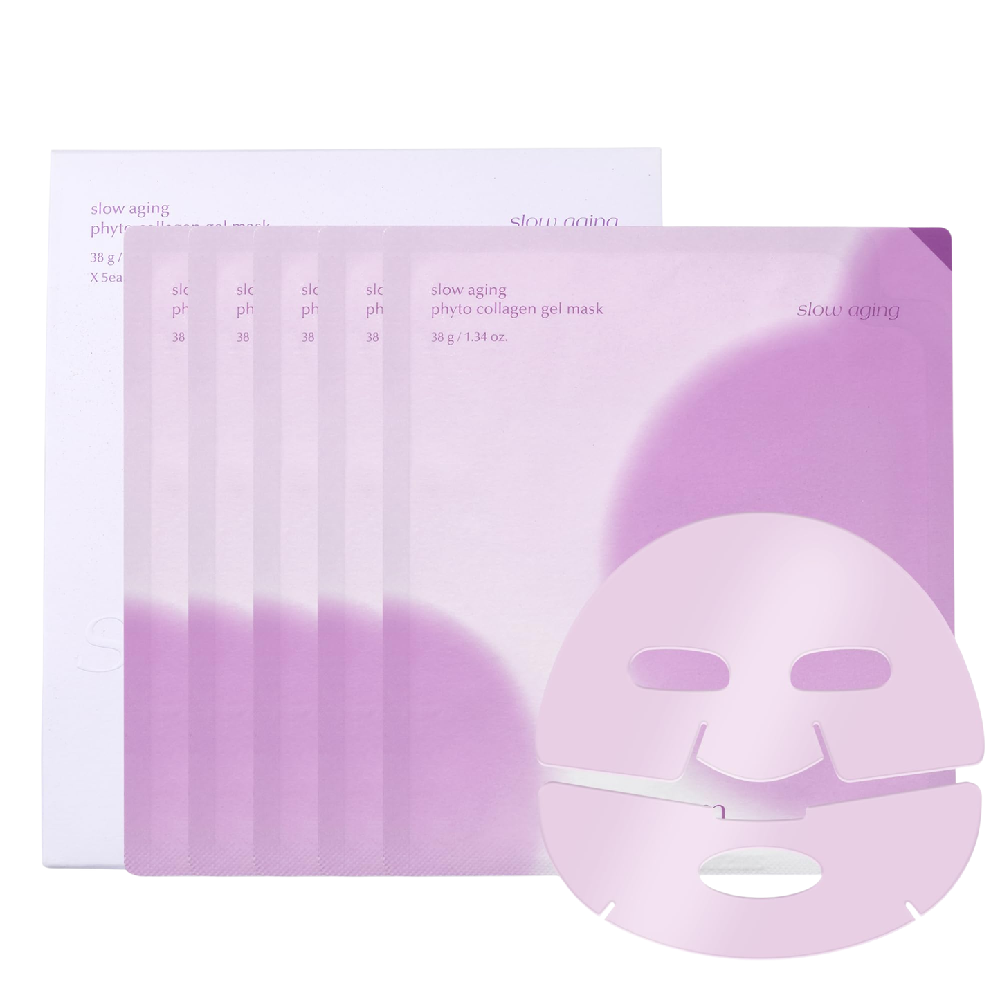 LUVUM Slow Aging Phyto Collagen Gel Mask 5pcs – Korean Skincare Australia