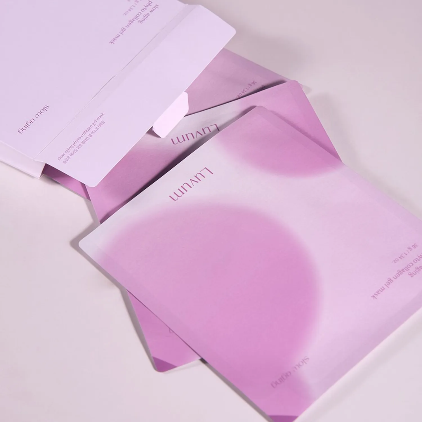 LUVUM Slow Aging Phyto Collagen Gel Mask 5pcs – Korean Skincare Australia