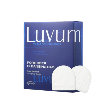 LUVUM Pore Deep Cleansing Pads 10 Pads – Korean Skincare Australia