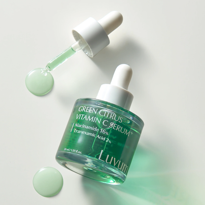 Luvum Green Citrus Vitamin C Serum Plus 30ml – Korean Skincare Australia