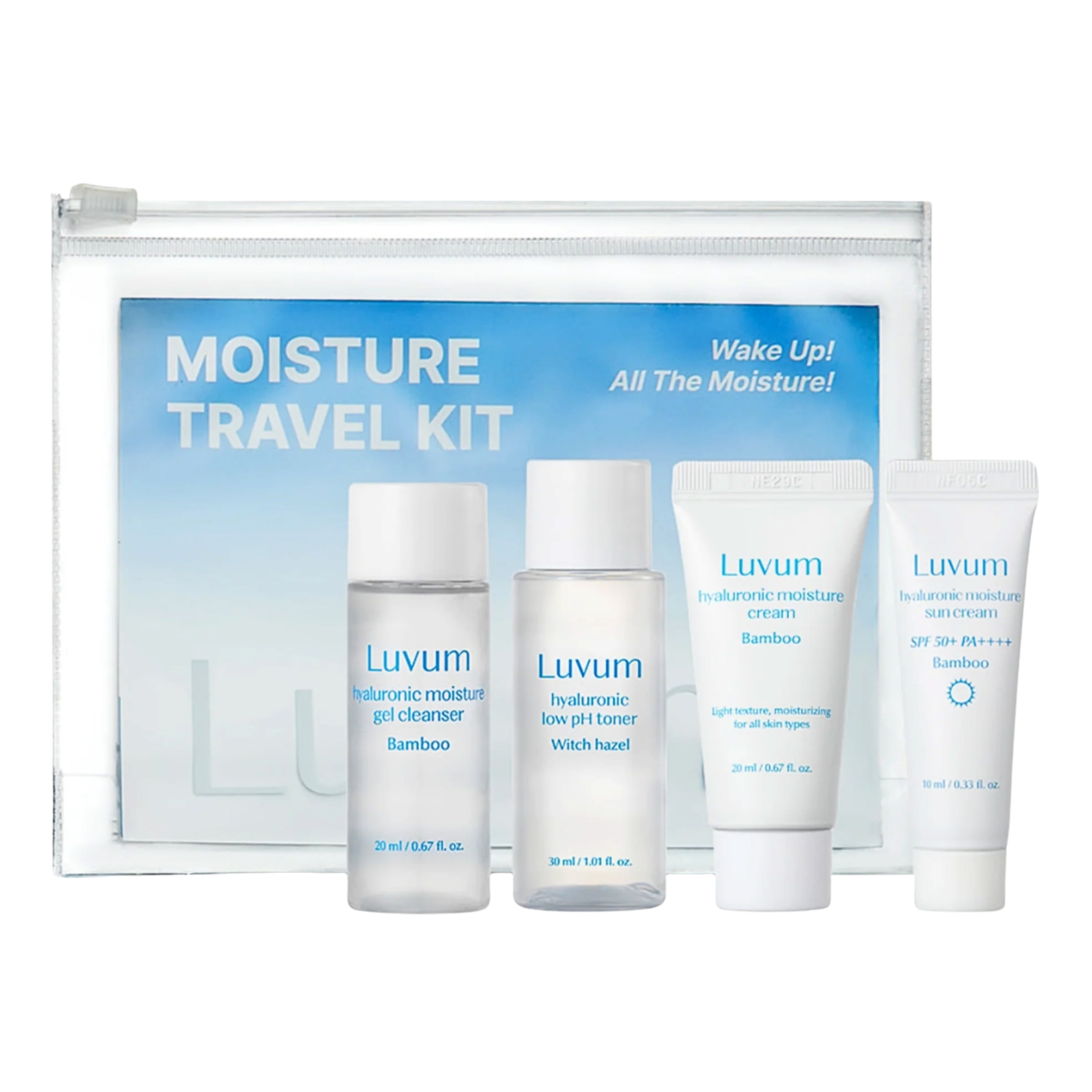 LUVUM Moisture Travel Kit 4pcs – Korean Skincare Australia