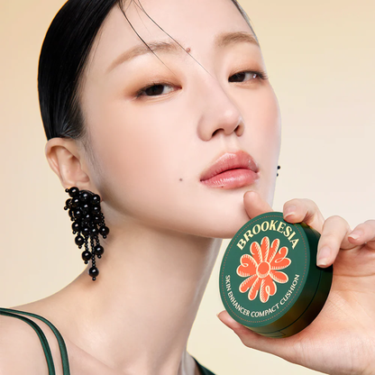 BROOKESIA Skin Enhancer Compact Cushion Matte SPF40 PA++ 12g – Korean Cushion Foundation Australia
