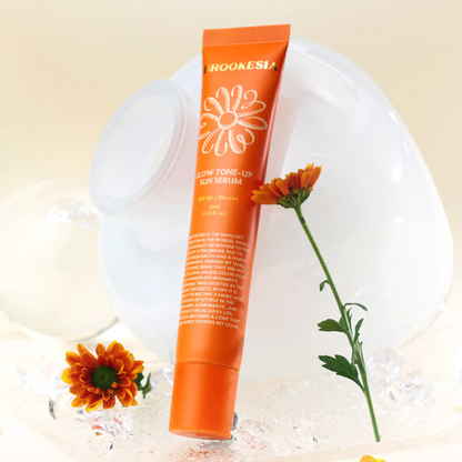 BROOKESIA Glow Tone-Up Sun Serum SPF50+ PA++++ – Korean Sunscreen Australia
