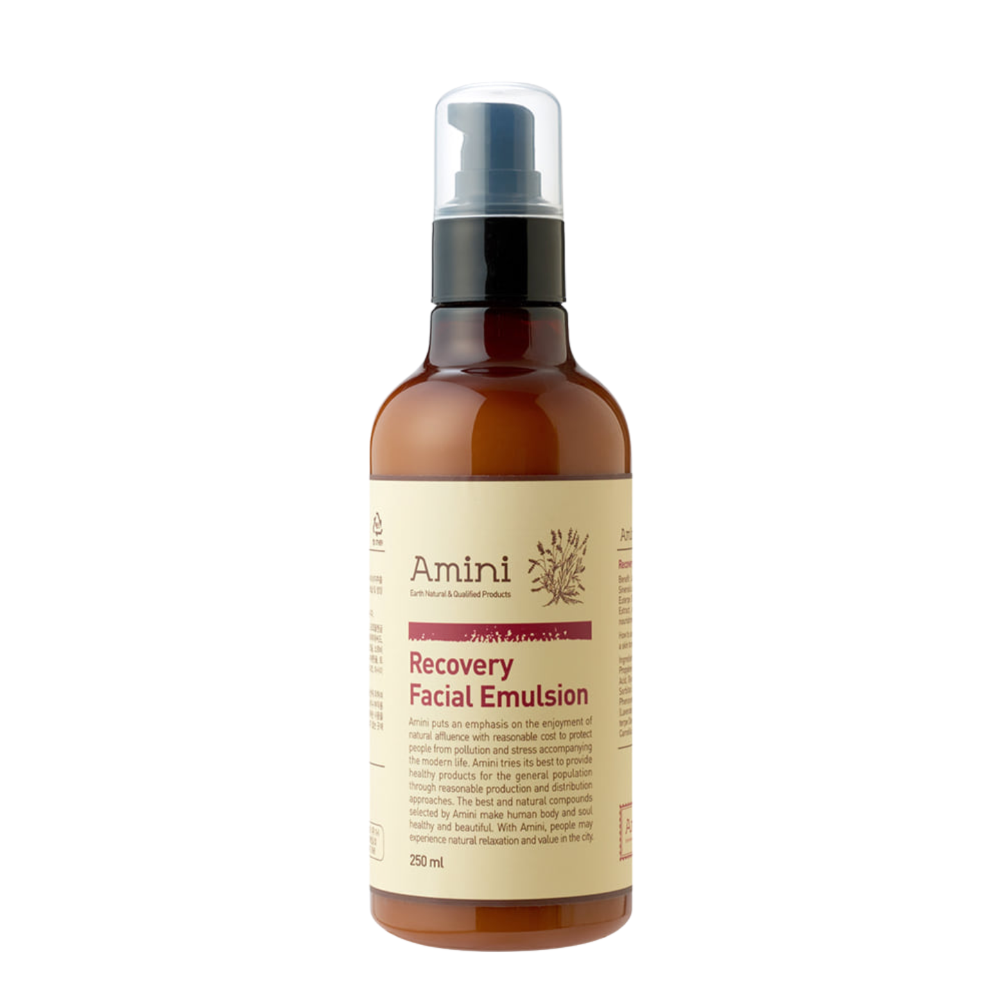 AMINI Recovery Facial Emulsion (250ml) | Nutrient-Rich & Softening
