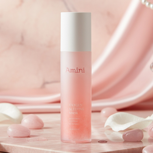 AMINI Oxygen Sleeping Mask 100g - Nutrition and Whitening Wrinkle Care