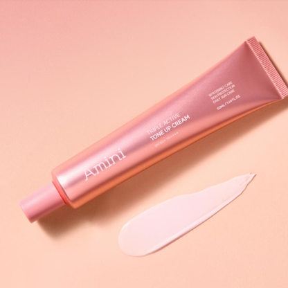 AMINI Triple Tone up Active Sunscreen (50ml) | Brightening & UV Protection