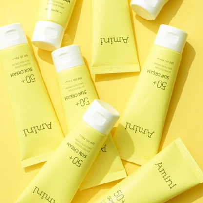 AMINI Daily Sun Moisturizing Sunscreen 50ml - No white cast 
| Non-sticky 
| Fresh sensation