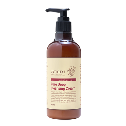 AMINI Pore Deep Cleansing Cream (500ml) | Makeup Removal & Hydrating