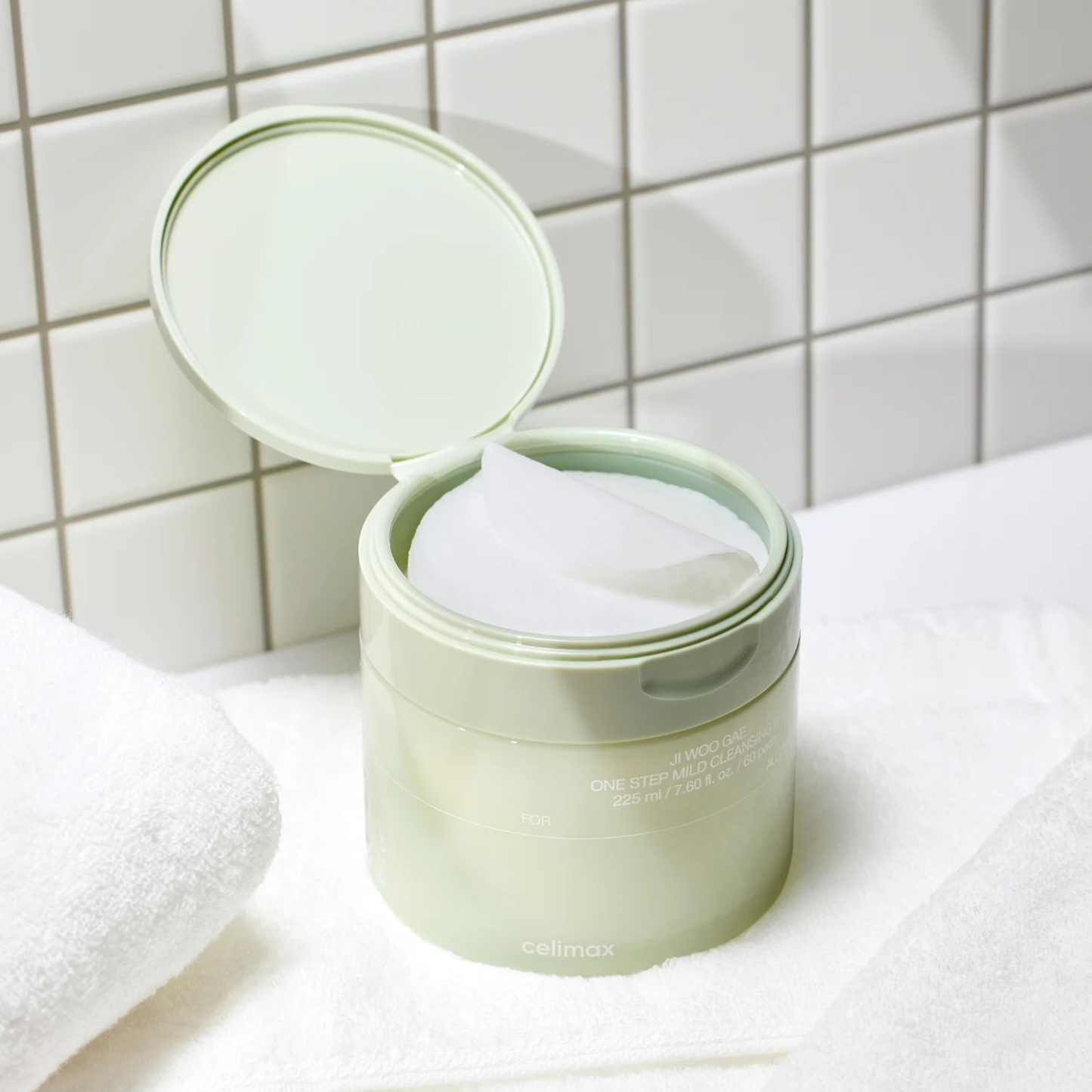 celimax JIWOOGAE One Step Mild Cleansing Pad