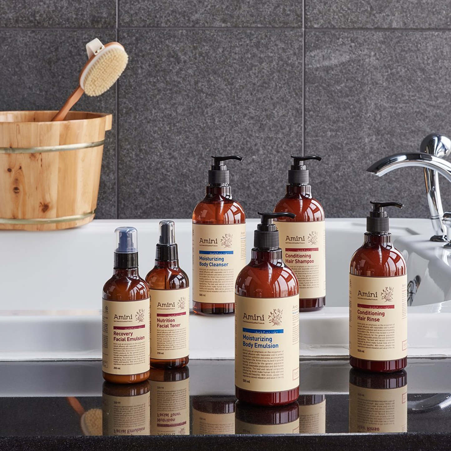 AMINI Relaxing Oil Wash (400ml) | Premium Spa-at-Home Care