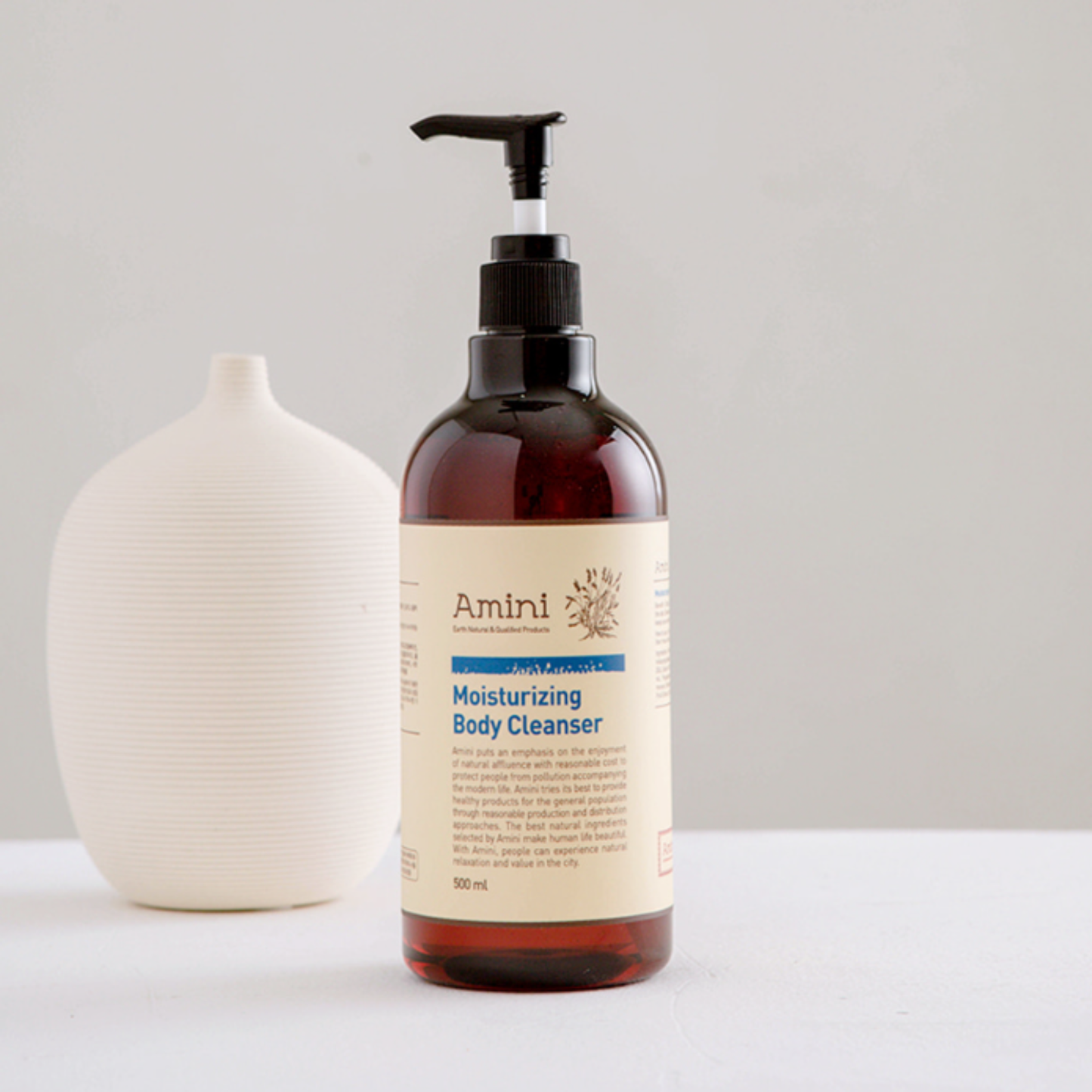 AMINI Moisturizing Body Cleanser (500ml) | Hydrating & Aroma Care