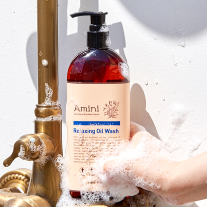 AMINI Relaxing Oil Wash (400ml) | Premium Spa-at-Home Care