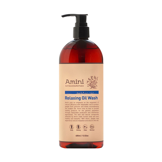 AMINI Relaxing Oil Wash (400ml) | Premium Spa-at-Home Care