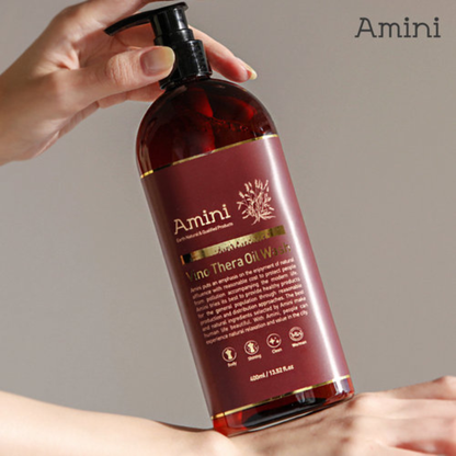 AMINI Vino Thera Oil Wash (400ml) | Exfoliating & Brightening