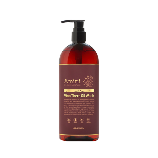 AMINI Vino Thera Oil Wash (400ml) | Exfoliating & Brightening