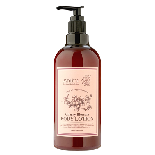 AMINI Body Lotion Cherry Blossom (500ml) | Sweet Floral & Moisturizing