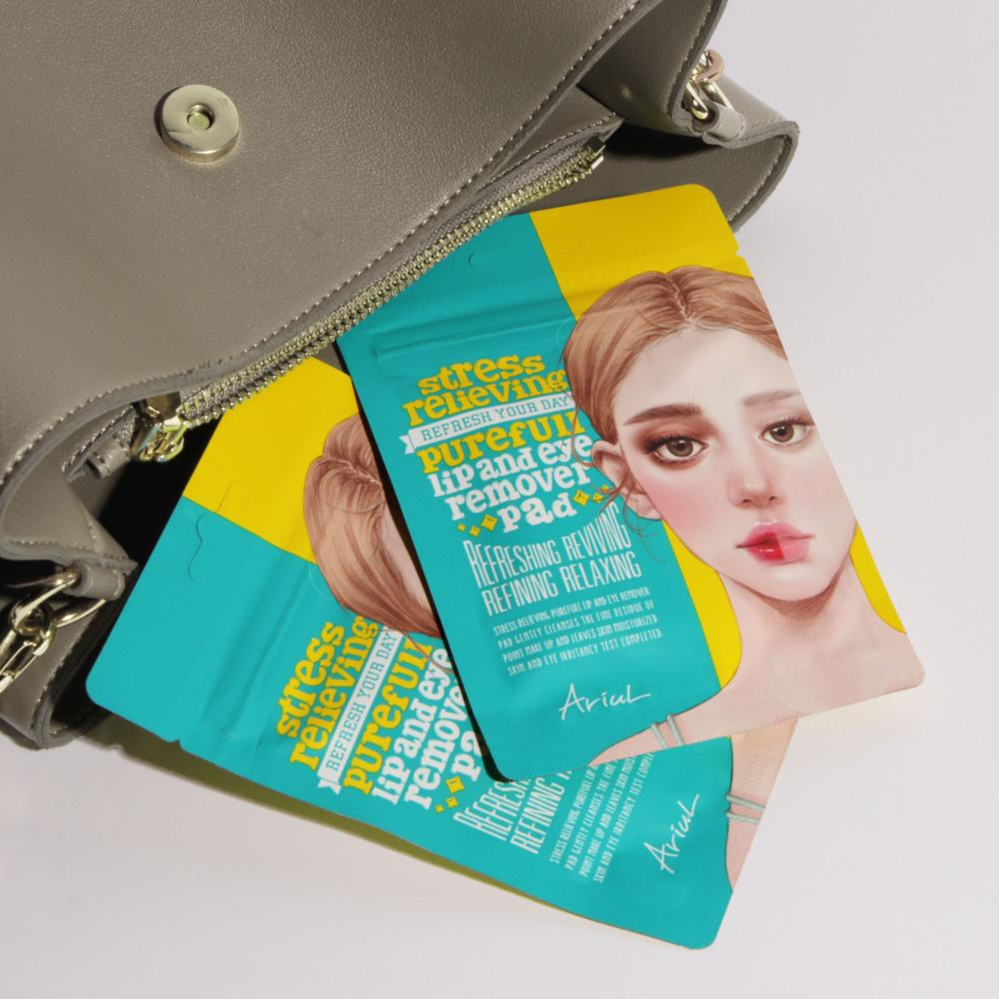 Ariul Stress Relieving Purefull Lip and Eye Remover Pad