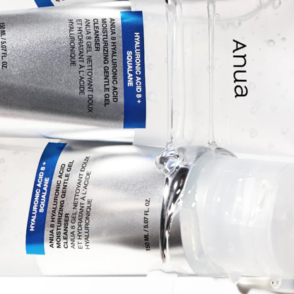 Anua 8 Hyaluronic Acid Moisturizing Gentle Gel Cleanser 150ml – Korean Skincare Australia