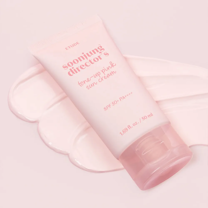 ETUDE Soonjung Director’s Tone-up Correcting Pink Sun Cream 50ml – Korean Skincare Australia