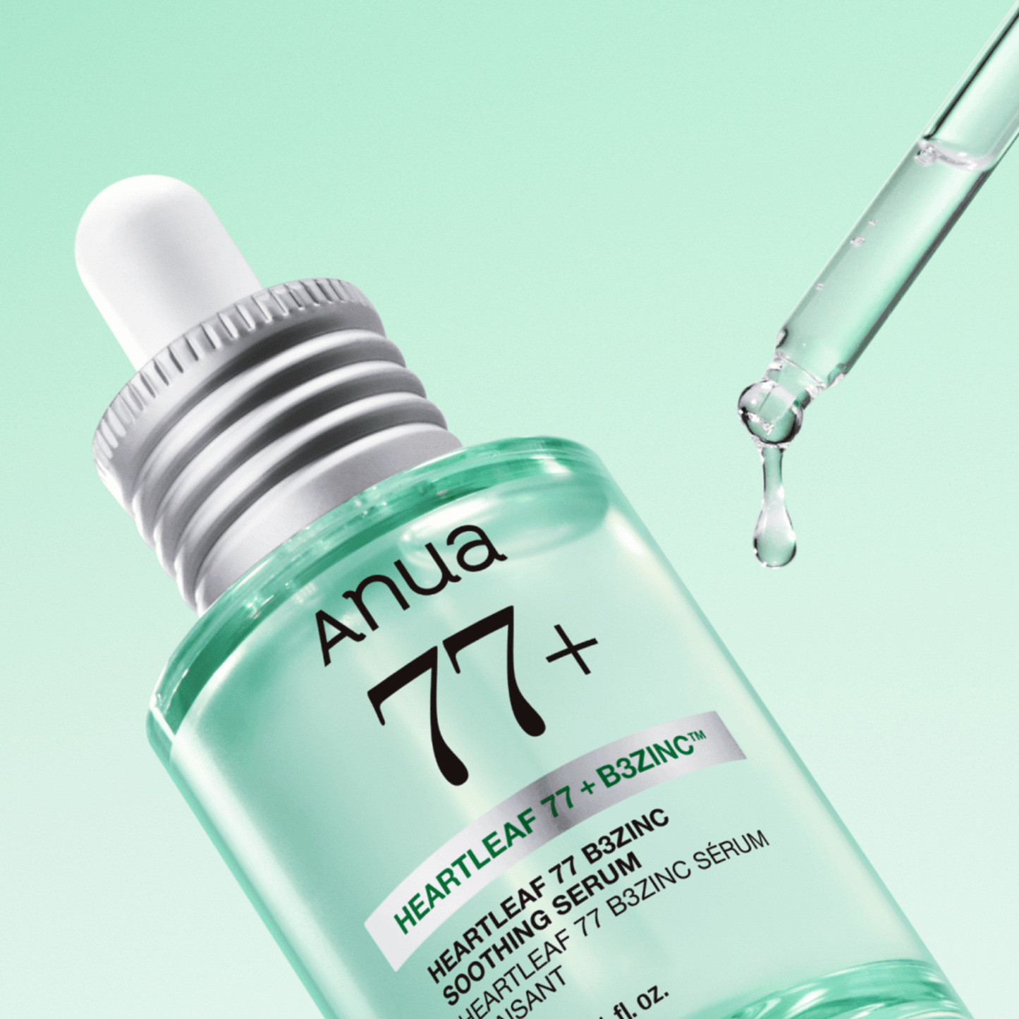 Anua Heartleaf 77 B3 Zinc Soothing Serum 30ml Korean Skincare Australia