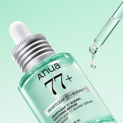Anua Heartleaf 77 B3 Zinc Soothing Serum 30ml Korean Skincare Australia
