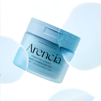 Arencia PDRN Hyaluronic Deep Hydration Pad 90 Pads | Hydrating Toner Pads for Glass Skin