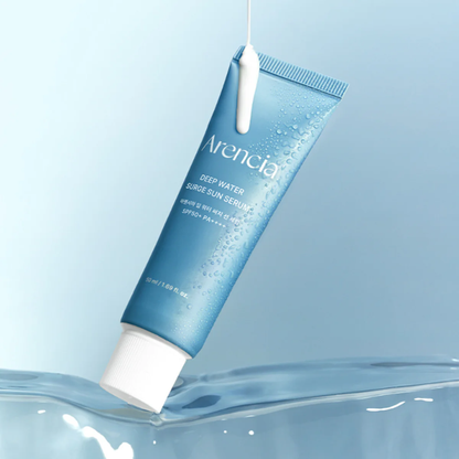 Arencia Deep Water Surge Sun Serum SPF50+ PA++++ 50ml | Korean Sunscreen Australia