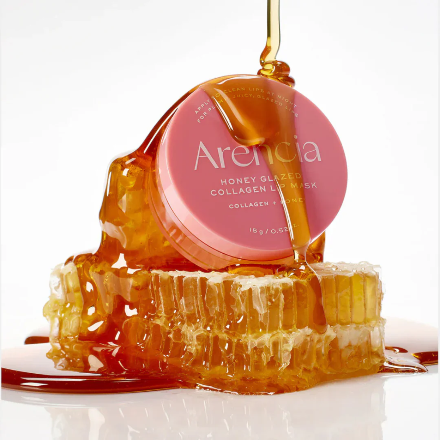 Arencia Honey Glazed Collagen Lip Mask 15g | Nourishing Overnight Lip Mask