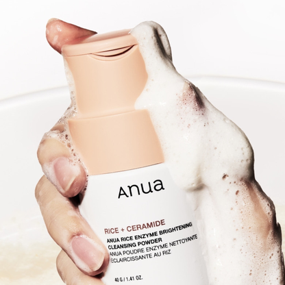 Anua Rice Enzyme Brightening Cleansing Powder 40g – Korean Skincare Australia