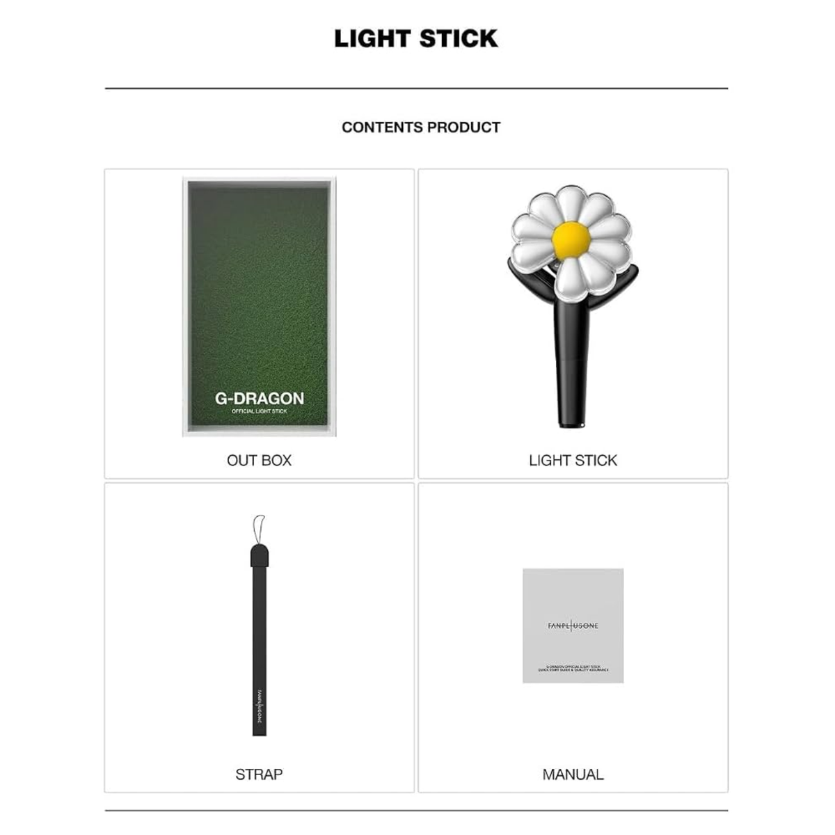 G-DRAGON Official Light Stick