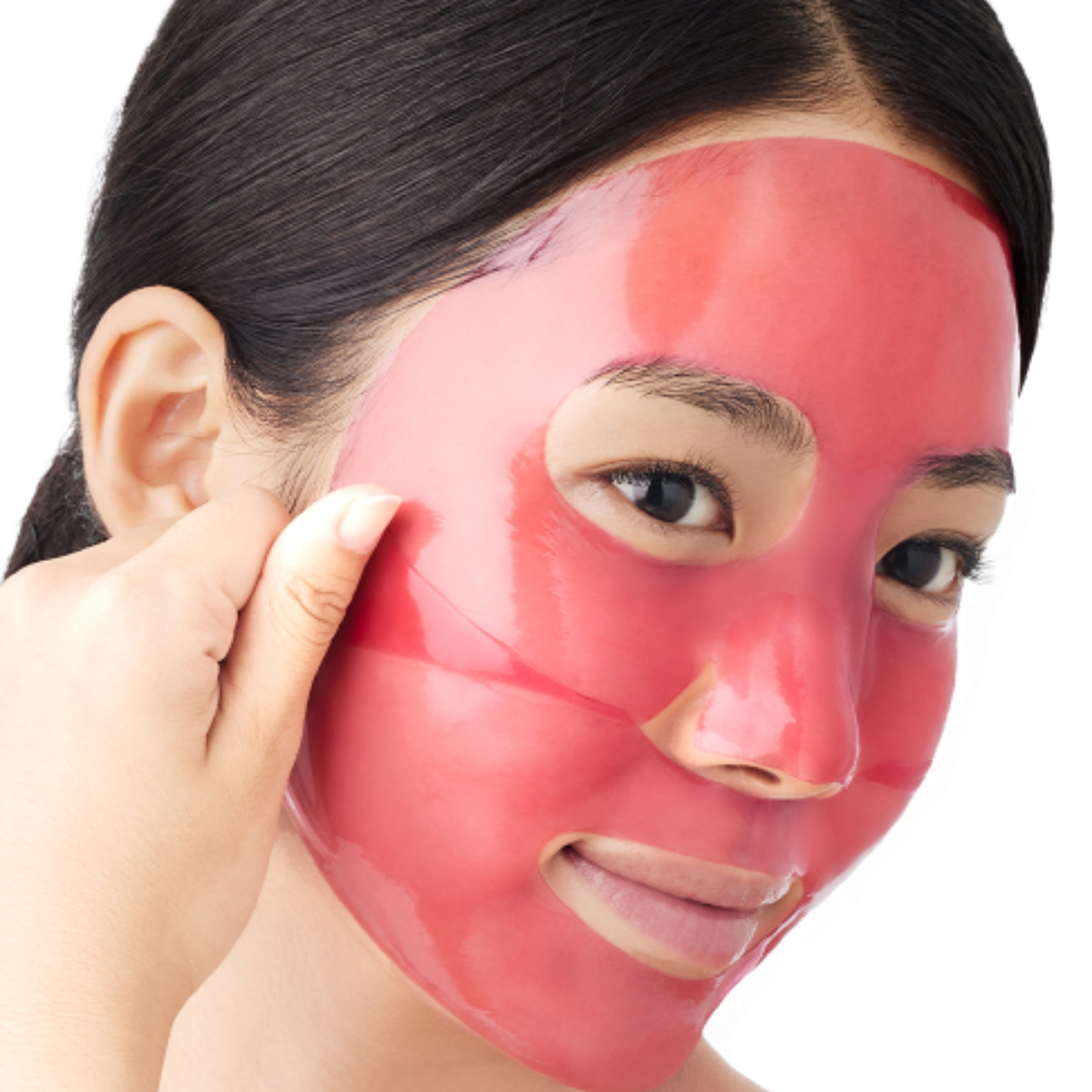 Arencia Red Collagen Jello Mask Set 25g x 4 Sheets | Firming, Hydrating & Brightening Jelly Mask