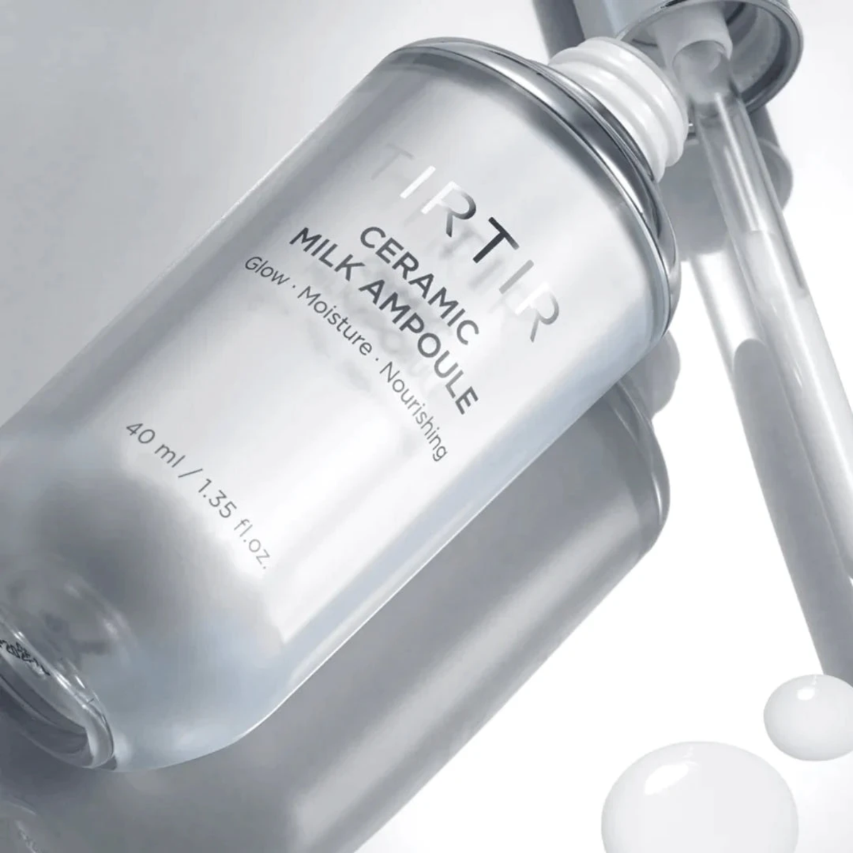 TIRTIR Ceramic Milk Ampoule 40ml | Hydrating & Barrier Care Serum