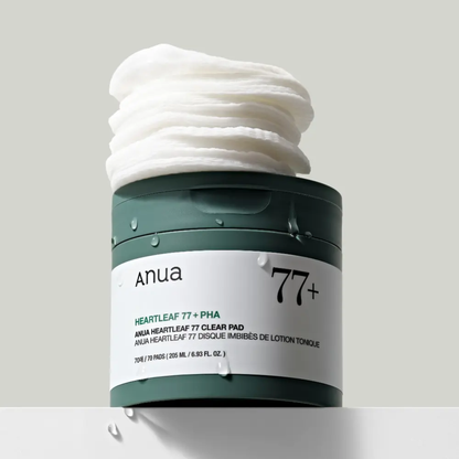 Anua Heartleaf 77 Clear Pad 160ml (70 Sheets) – Korean Skincare Australia