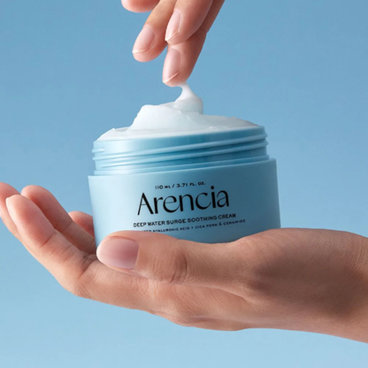 Arencia Deep Water Surge Soothing Cream 110ml | Korean Barrier Repair Moisturizer Australia