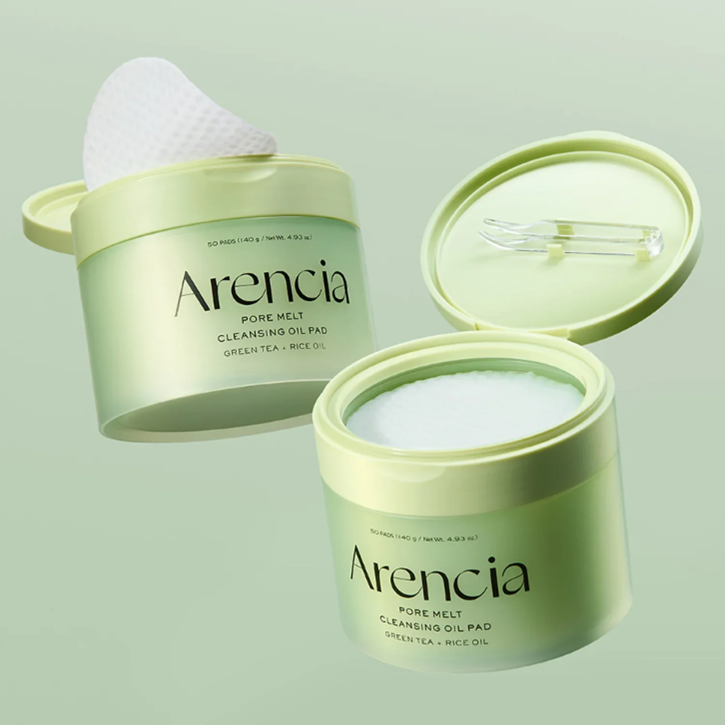 Arencia Pore Melt Cleansing Oil Pad 50 Pads | Makeup Removing & Pore Cleansing Pads