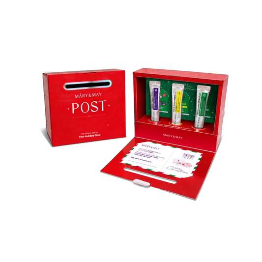 Mary&May Spicule PDRN Holiday Kit (3 x 15g) – Limited Edition Christmas Gift Set