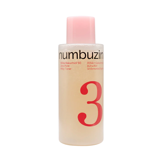 NUMBUZIN No.3 Bifida Bakuchiol 50 Zero Pore Milky Toner 200ml | Pore & Barrier Care Toner